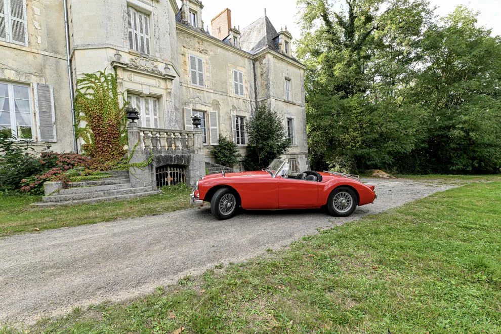 Photographe de voiture de collection