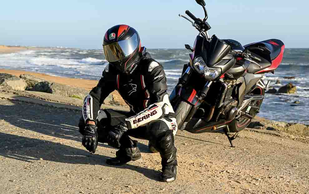 Shootting photo moto et motard en Vendée