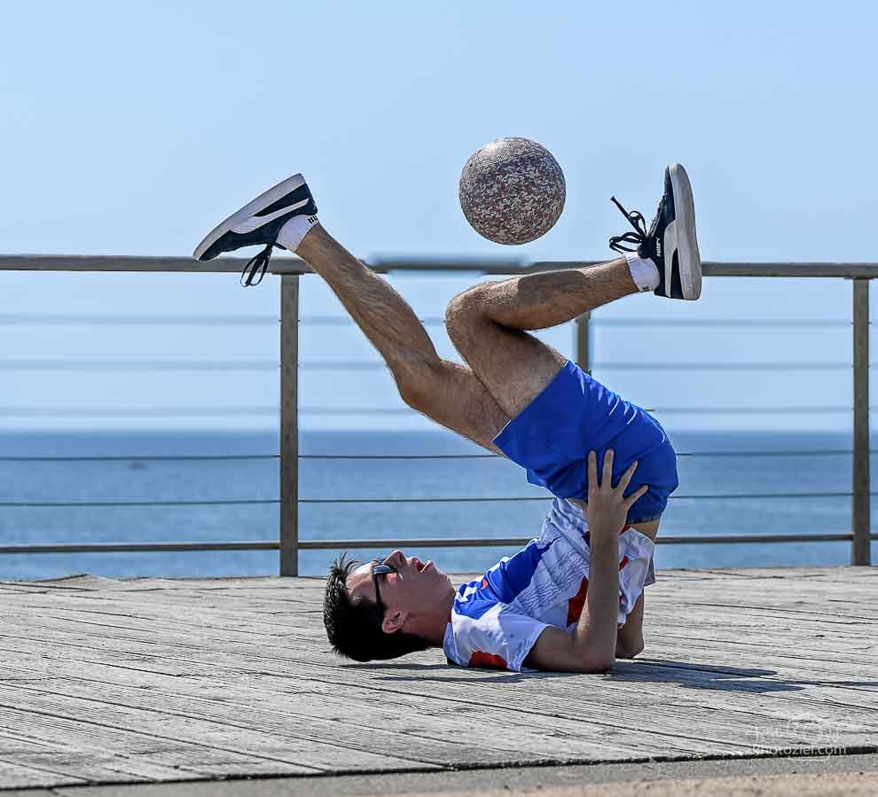 Photographie de football freestyle