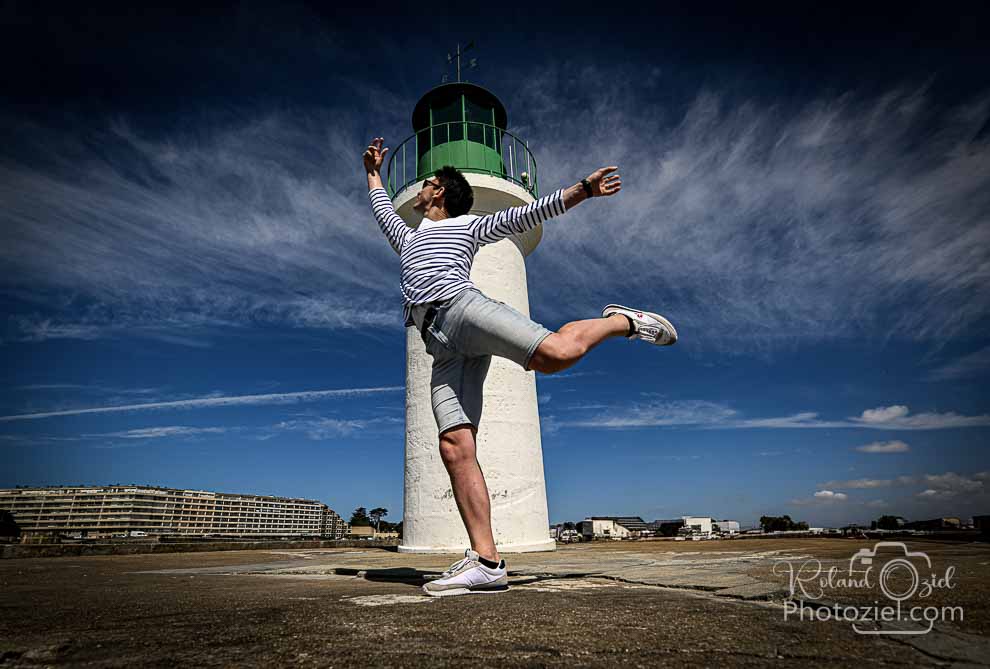 Shooting photo danseur