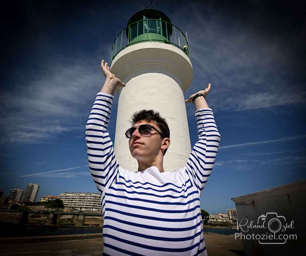 Shooting photo près du phare des sables d&apos;olonne