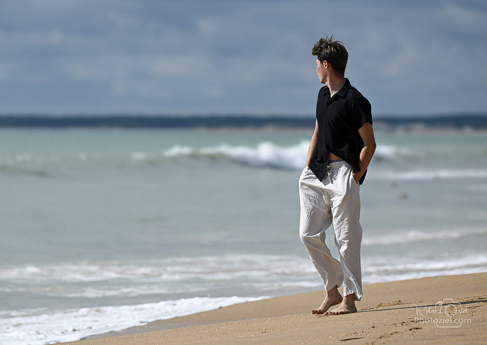 Shooting photo homme en Vendée